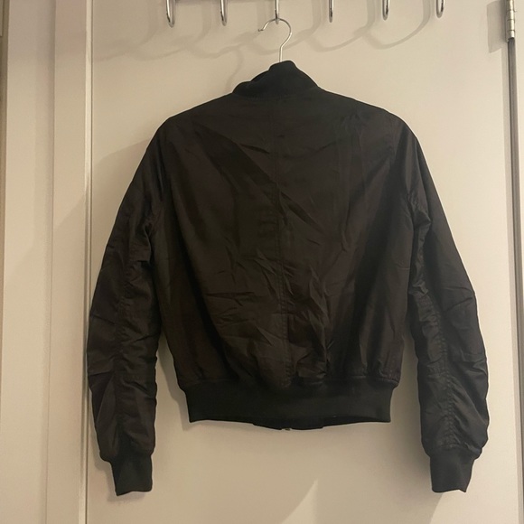 Topshop Petite Bomber Coat (size 4) - Picture 4 of 11